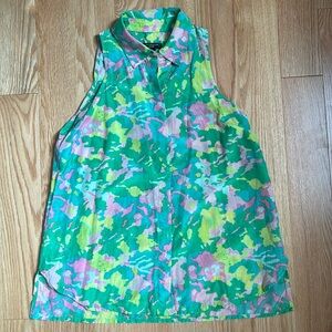 Ann Taylor silk sleeveless tops